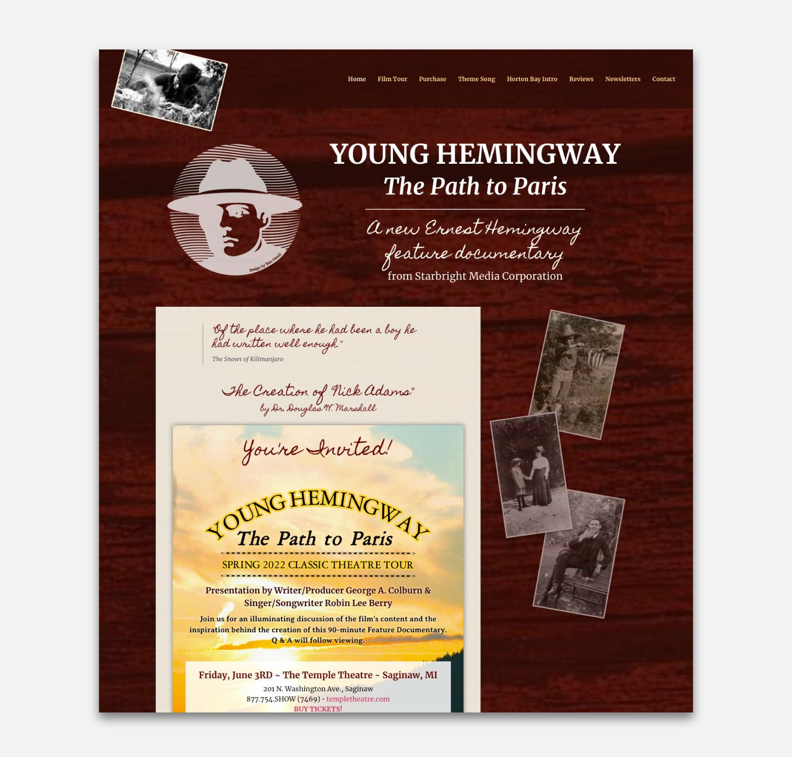 young hemingway-home